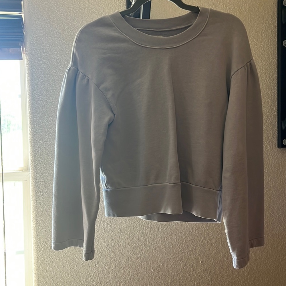 Madewell bell sleeve sweatshirt
